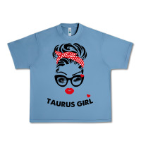 Pebble Blue taurus girl Urban Heavy Tee - artisFamous