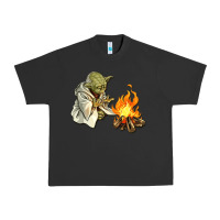 Pigment Black Yoda is warming up Urban Heavy Tee - artisFamous