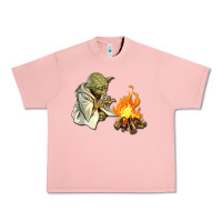 Salmon Yoda is warming up Urban Heavy Tee - artisFamous