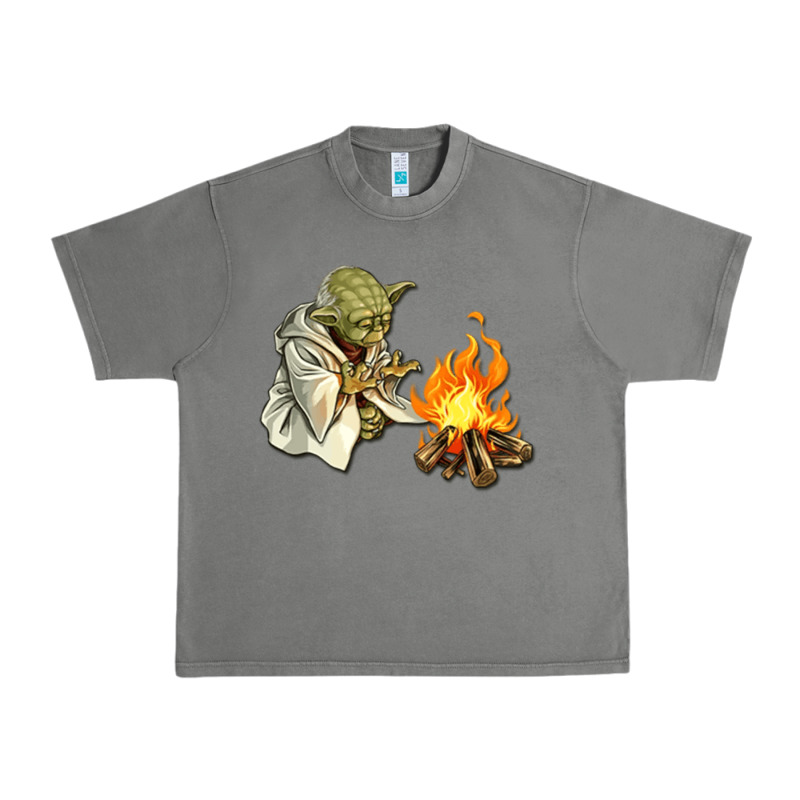 Yoda Is Warming Up Urban Heavy Tee by artisFamous | Teevron