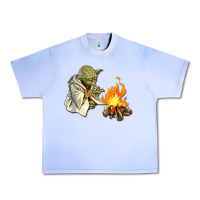 Grape Ice Yoda is warming up Urban Heavy Tee - artisFamous