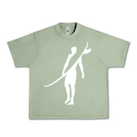 Oil Green Surf Urban Heavy Tee - artisFamous