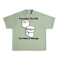 Oil Green toilet Urban Heavy Tee - artisFamous