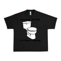 Black toilet Urban Heavy Tee - artisFamous