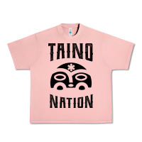 Salmon Taino Nation Gift Puerto Rico Urban Heavy Tee - artisFamous