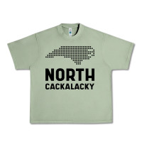 Oil Green North Carolina State North Cackalacky Urban Heavy Tee - artisFamous