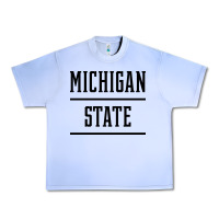 Grape Ice Michigan MI State vintage Athletic Style Urban Heavy Tee - artisFamous