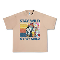 Burro stay wild gypsy child letter rainbow Urban Heavy Tee - artisFamous