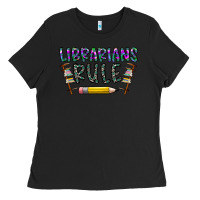 Black librarians rule Ladies Tee - CowhideDigitalArt