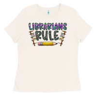 Bone librarians rule Ladies Tee - CowhideDigitalArt