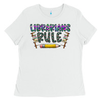 Librarians Rule Ladies Tee | Teevron
