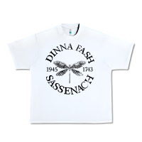 White dinna fash sassenach Urban Heavy Tee - artisFamous