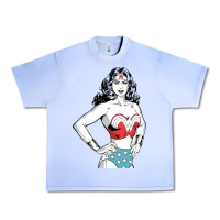 Grape Ice wonder woman Urban Heavy Tee - artisFamous