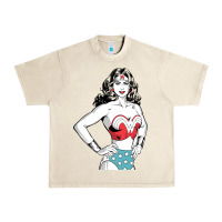Sandshell wonder woman Urban Heavy Tee - artisFamous