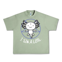 Oil Green i sin a lotl hail satan pentagram Urban Heavy Tee - artisFamous