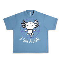 Pebble Blue i sin a lotl hail satan pentagram Urban Heavy Tee - artisFamous