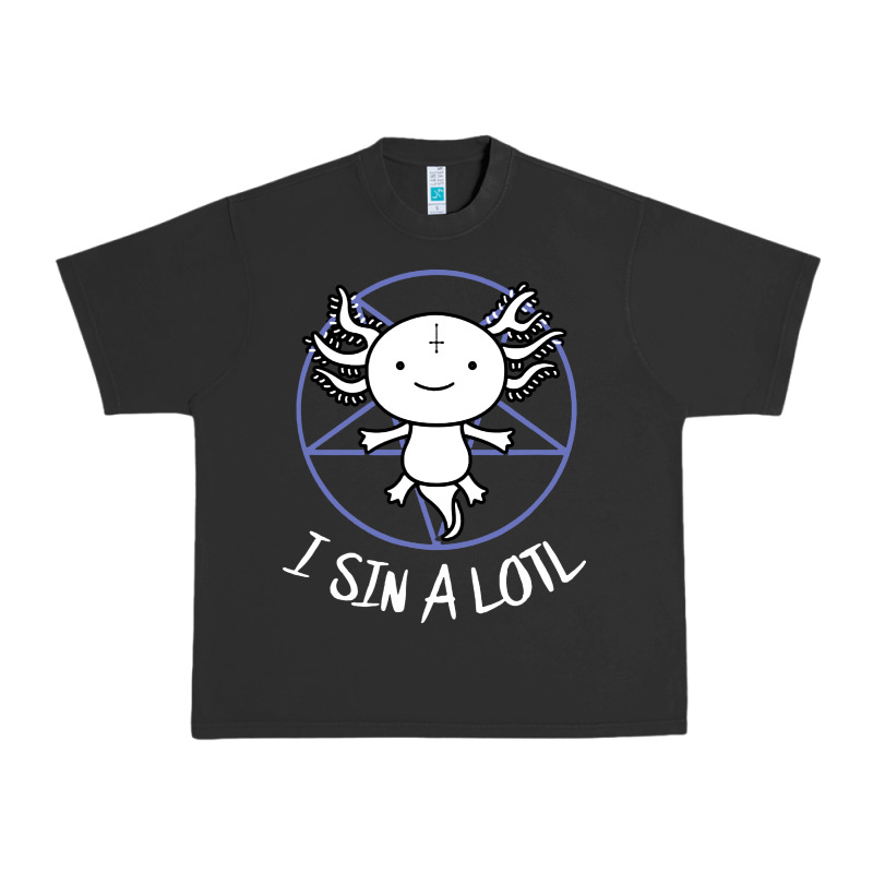 I Sin A Lotl Hail Satan Pentagram Urban Heavy Tee by artisFamous | Teevron