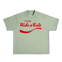 Oil Green enjoy woke a cola Urban Heavy Tee - artisFamous