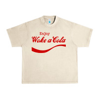 Sandshell enjoy woke a cola Urban Heavy Tee - artisFamous