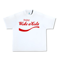 White enjoy woke a cola Urban Heavy Tee - artisFamous