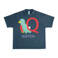 Midnight Navy Cute Quetzal Kid's Urban Heavy Tee - artisFamous