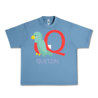 Pebble Blue Cute Quetzal Kid's Urban Heavy Tee - artisFamous