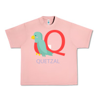 Salmon Cute Quetzal Kid's Urban Heavy Tee - artisFamous