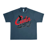 Midnight Navy bara cuda Urban Heavy Tee - artisFamous