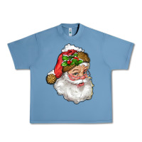 Pebble Blue santa with snow Urban Heavy Tee - RanaPortraitStore