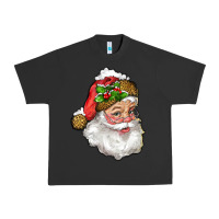 Pigment Black santa with snow Urban Heavy Tee - RanaPortraitStore