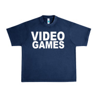 Navy video games Urban Heavy Tee - artisFamous