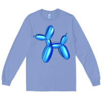Colony Blue Blue Dog Balloon Long Sleeve Tee - Artiststas