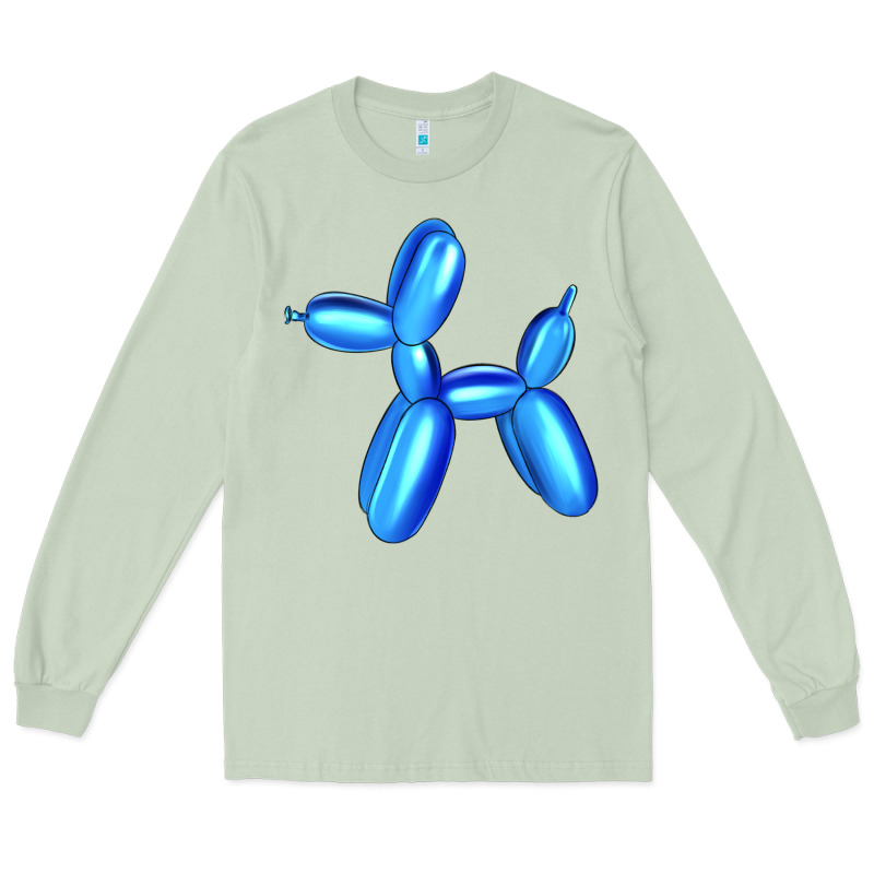 Blue Dog Balloon Long Sleeve Tee by Artiststas | Teevron