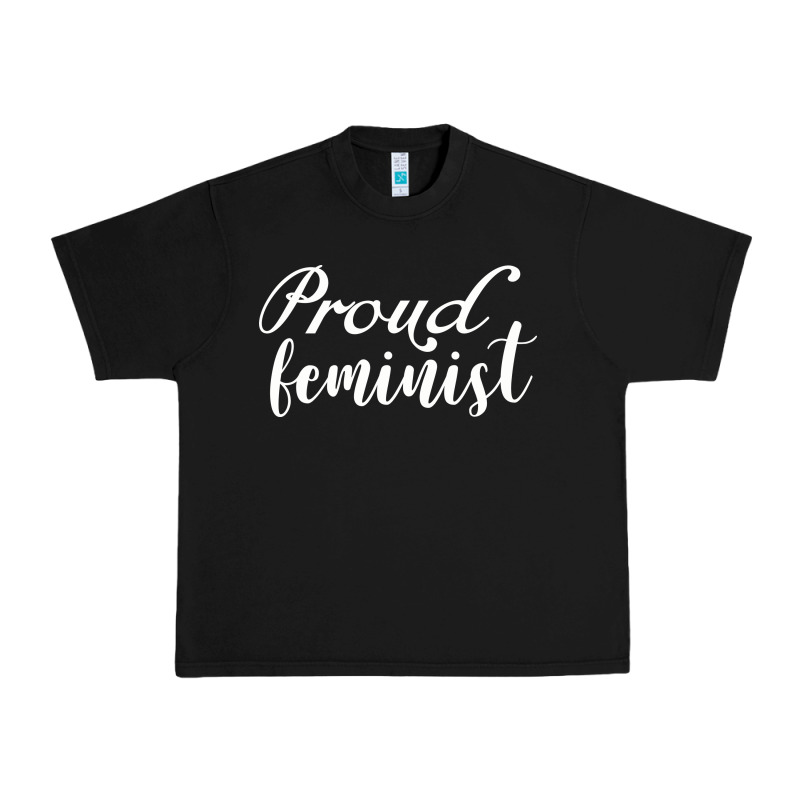 Proud Feminist Urban Heavy Tee by artisFamous | Teevron