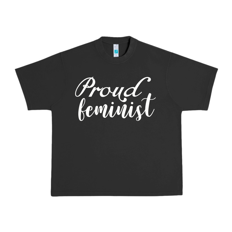 Proud Feminist Urban Heavy Tee by artisFamous | Teevron