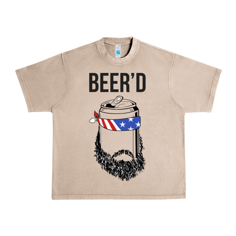 Beer'd Funny Urban Heavy Tee by artisFamous | Teevron