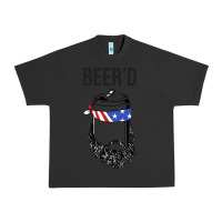 Pigment Black beer'd funny Urban Heavy Tee - artisFamous