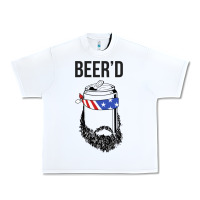 White beer'd funny Urban Heavy Tee - artisFamous