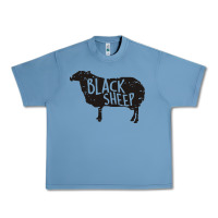 Pebble Blue black sheep silhouette Urban Heavy Tee - artisFamous