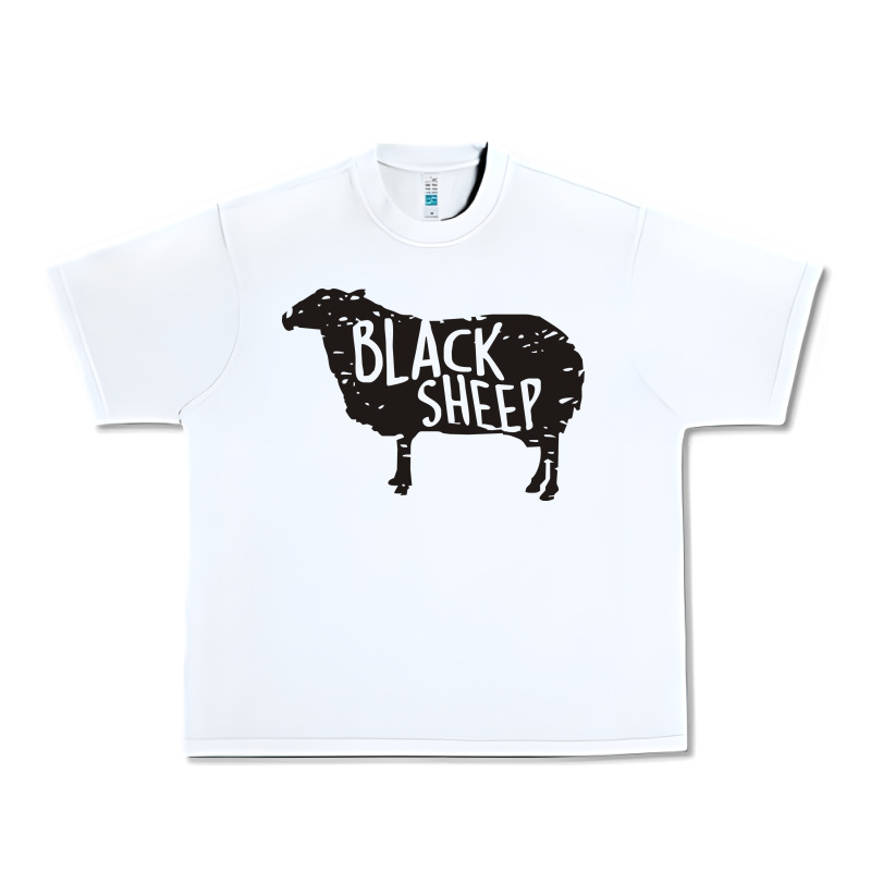 Black Sheep Silhouette Urban Heavy Tee by artisFamous | Teevron