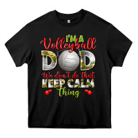 Black I'm a Volleyball Dad we don't do that keep calm Heavy Core Tee - BundleAndBundleShop