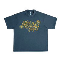 Midnight Navy Gold2 Urban Heavy Tee - artisFamous