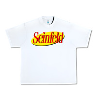 White new seinfeld Urban Heavy Tee - artisFamous