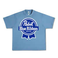 Pebble Blue pabst blue ribbon Urban Heavy Tee - artisFamous