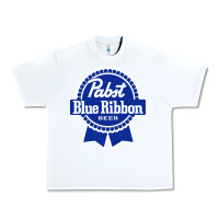 White pabst blue ribbon Urban Heavy Tee - artisFamous