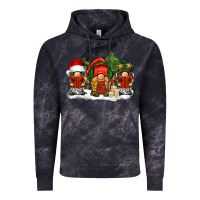 Cloud Black Christmas choir gnomes Vintage Hoodie - BarkalooDesign