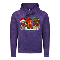 Cloud Purple Christmas choir gnomes Vintage Hoodie - BarkalooDesign