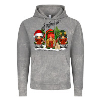 Cloud Rock Christmas choir gnomes Vintage Hoodie - BarkalooDesign