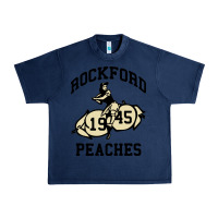 Navy rockford peaches Urban Heavy Tee - artisFamous