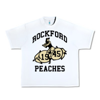 White rockford peaches Urban Heavy Tee - artisFamous